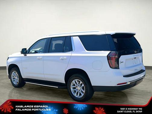 Summit White 2025 Chevrolet Tahoe LT
