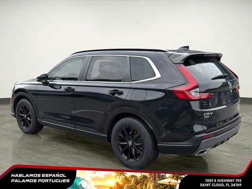 Crystal Black Pearl 2023 Honda CR-V Hybrid Sport