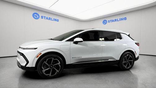 Summit White 2024 Chevrolet Equinox EV LT