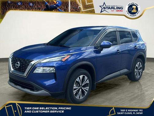 Caspian Blue 2023 Nissan Rogue SV