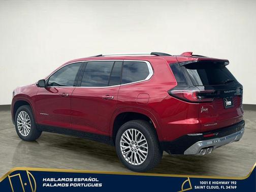 Volcanic Red 2026 GMC Acadia Denali