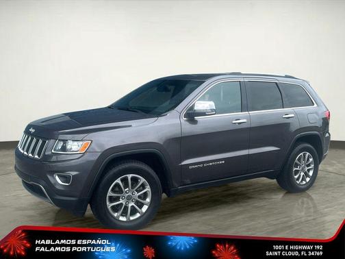 Granite Crystal Clearcoat Metallic 2015 Jeep Grand Cherokee Limited