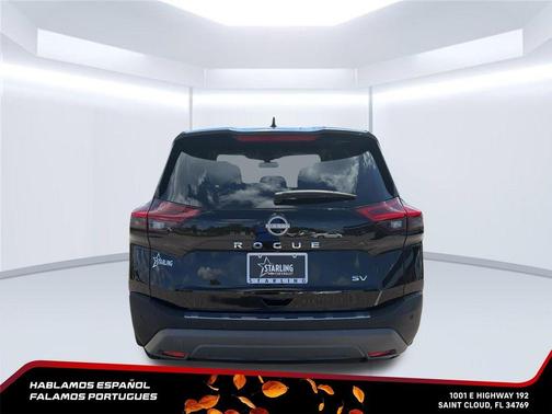 Black 2023 Nissan Rogue SV