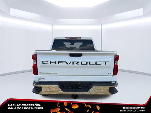 Summit White 2025 Chevrolet Silverado 1500 LT