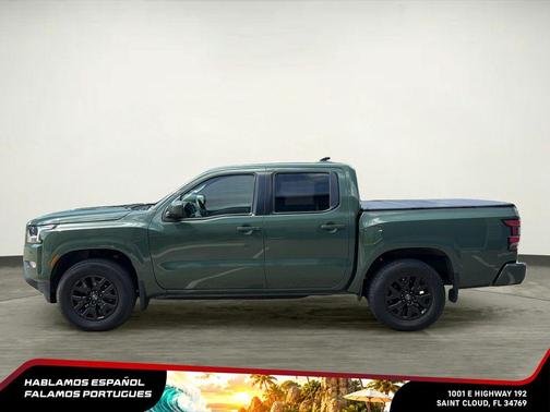 Tactical Green 2022 Nissan Frontier SV