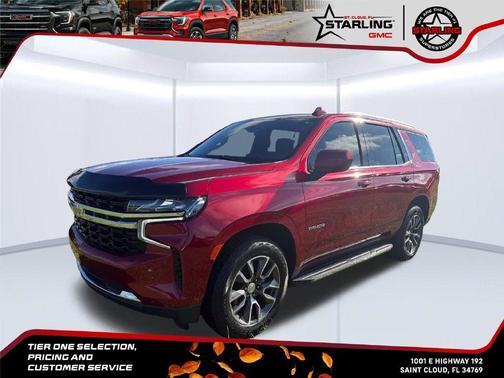 Cherry Red Tintcoat 2021 Chevrolet Tahoe LS