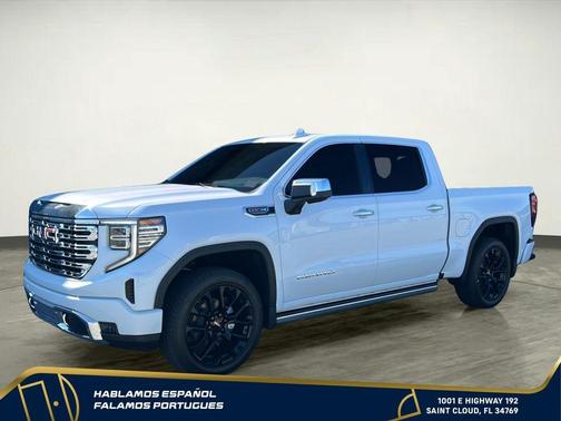 Glacier White 2026 GMC Sierra 1500 Denali
