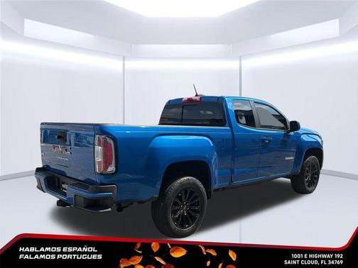 Dynamic Blue Metallic 2022 GMC Canyon Elevation