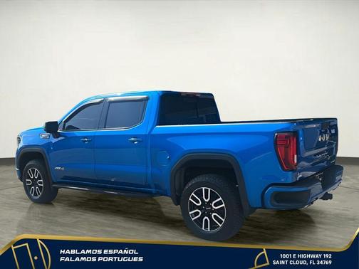 Dynamic Blue Metallic 2023 GMC Sierra 1500 AT4