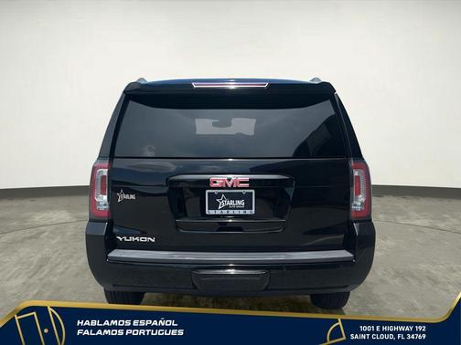 Onyx Black 2019 GMC Yukon SLE