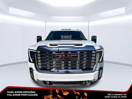 Summit White 2024 GMC Sierra 3500 Denali