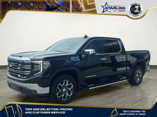 Onyx Black 2022 GMC Sierra 1500 SLT