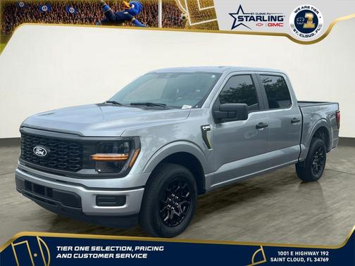 Iconic Silver Metallic 2025 Ford F-150 STX