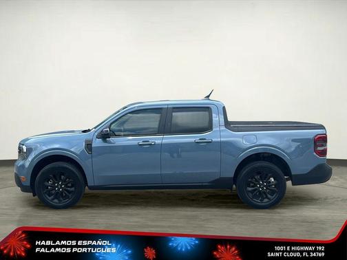 Azure Gray Metallic 2024 Ford Maverick Lariat