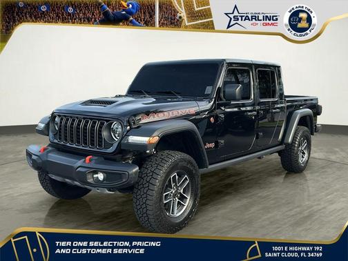 Black Clearcoat 2025 Jeep Gladiator Mojave