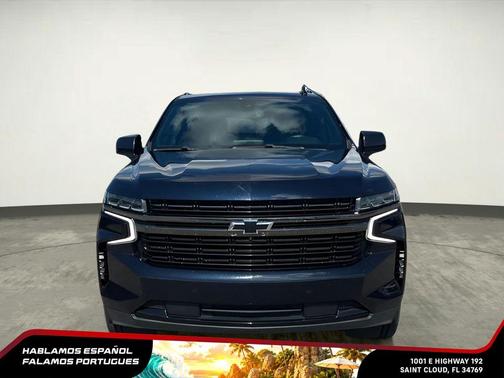 Midnight Blue Metallic 2021 Chevrolet Tahoe RST