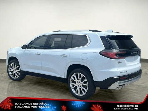 Glacier White 2026 GMC Acadia Denali