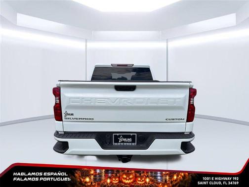 Summit White 2024 Chevrolet Silverado 1500 Custom