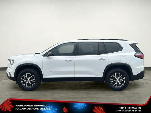 Summit White 2026 GMC Acadia AT4