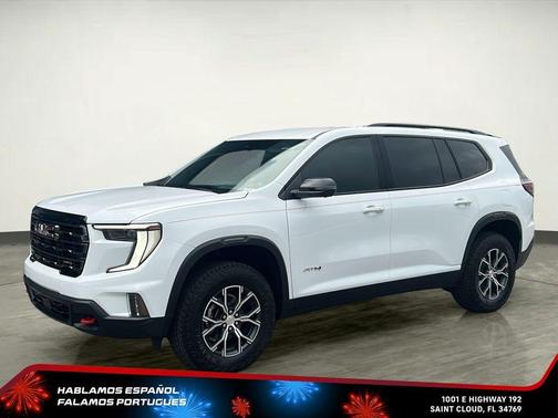 Summit White 2026 GMC Acadia AT4