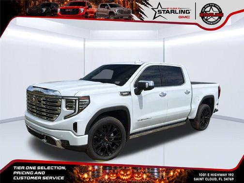 Glacier White 2026 GMC Sierra 1500 Denali