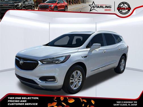 White Frost Tri-Coat 2020 Buick Enclave Essence