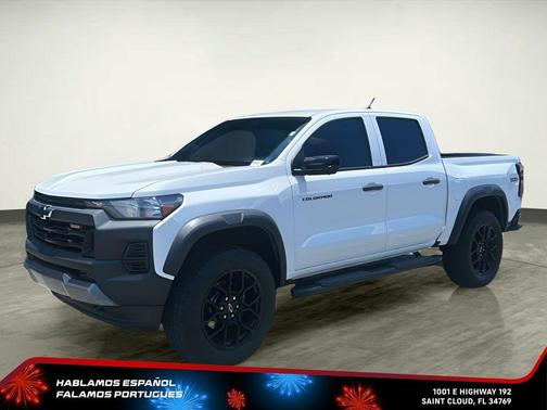 Summit White 2023 Chevrolet Colorado Trail Boss