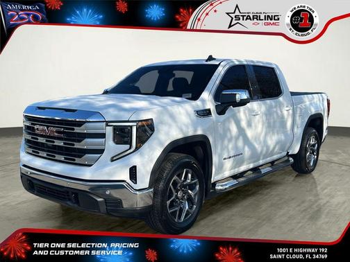 Summit White 2026 GMC Sierra 1500 SLE