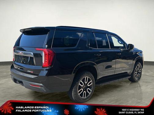 Onyx Black 2022 GMC Yukon AT4