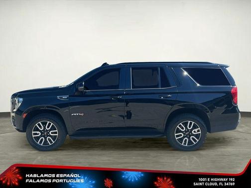 Onyx Black 2022 GMC Yukon AT4