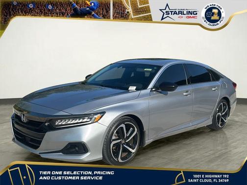 Modern Steel Metallic 2022 Honda Accord Sport 2.0T