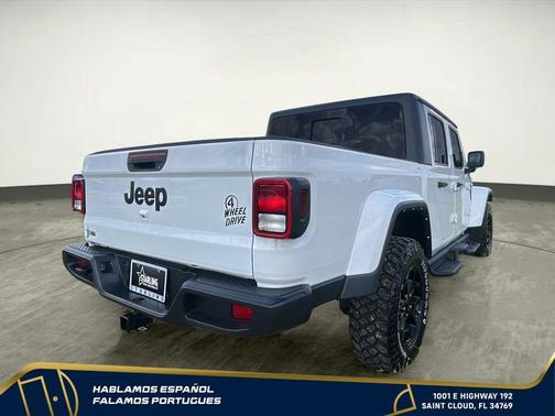 Bright White Clearcoat 2022 Jeep Gladiator Sport