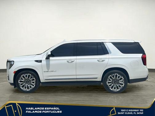 White Frost Tri-Coat 2023 GMC Yukon Denali Ultimate