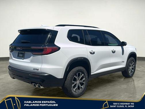 Summit White 2026 GMC Acadia AT4