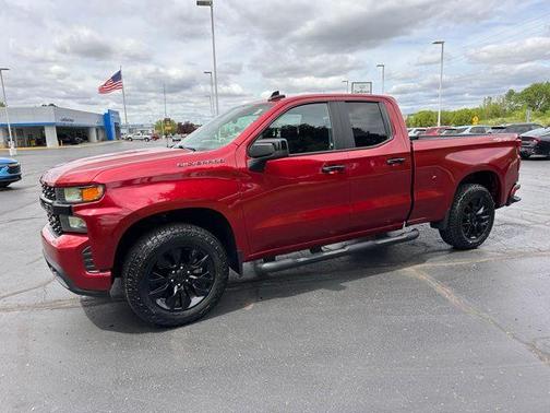 Red 2020 Chevrolet Silverado 1500 Custom