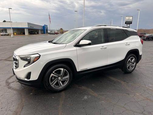 Summit White 2021 GMC Terrain SLT