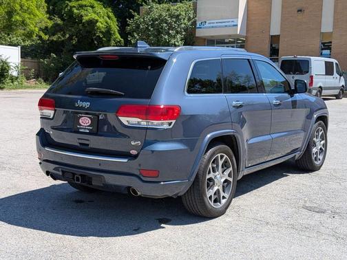 Pacific Blue Clearcoat 2019 Jeep Grand Cherokee Overland