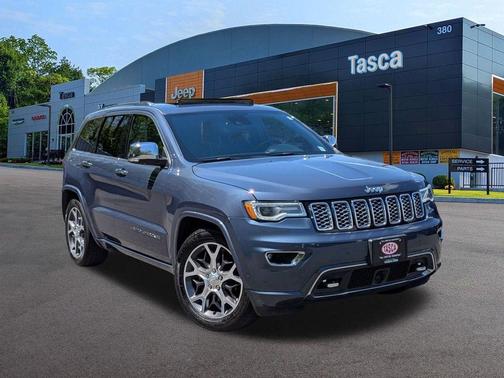 Pacific Blue Clearcoat 2019 Jeep Grand Cherokee Overland