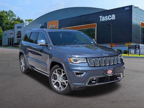 Pacific Blue Clearcoat 2019 Jeep Grand Cherokee Overland
