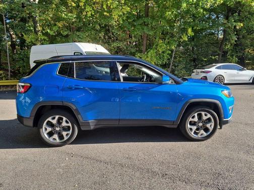 Laser Blue 2021 Jeep Compass Limited