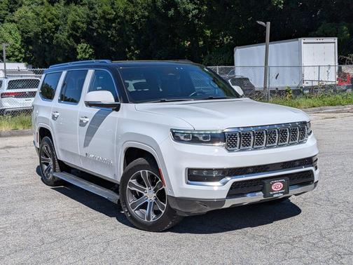Bright White Clearcoat 2022 Jeep Grand Wagoneer Series I