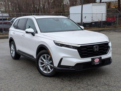 Platinum White Pearl 2025 Honda CR-V EX