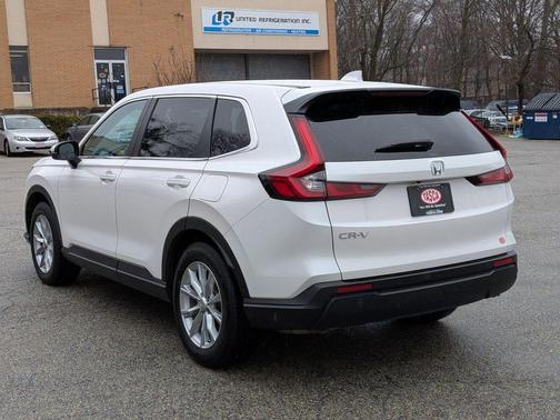 Platinum White Pearl 2025 Honda CR-V EX