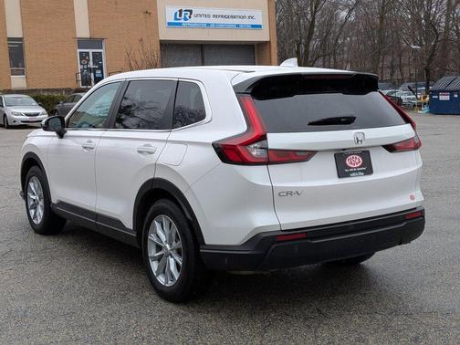 Platinum White Pearl 2025 Honda CR-V EX