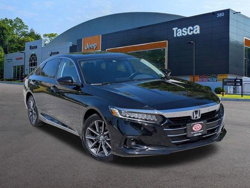 Crystal Black Pearl 2021 Honda Accord EX-L