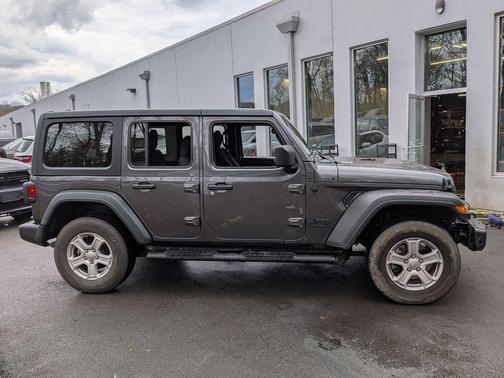 Granite Crystal Clearcoat Metallic 2023 Jeep Wrangler Sport