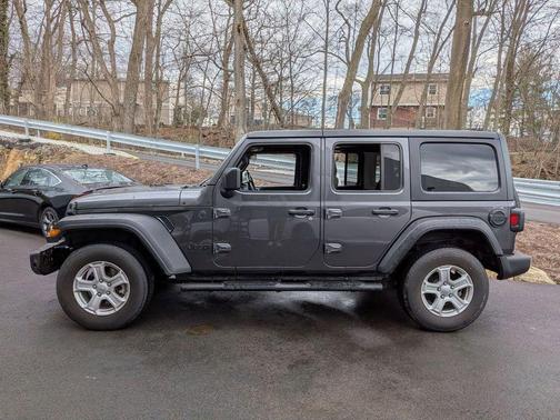 Granite Crystal Clearcoat Metallic 2023 Jeep Wrangler Sport
