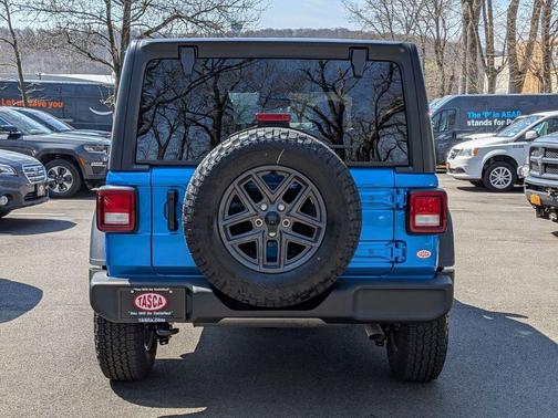 Hydro Blue Pearl 2026 Jeep Wrangler Sport