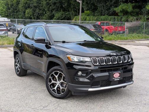 Diamond Black 2024 Jeep Compass Limited