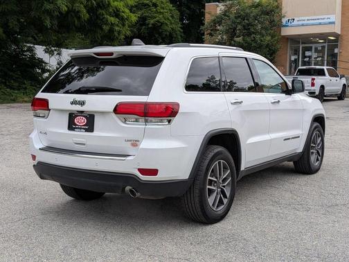 Bright White Clearcoat 2020 Jeep Grand Cherokee Limited